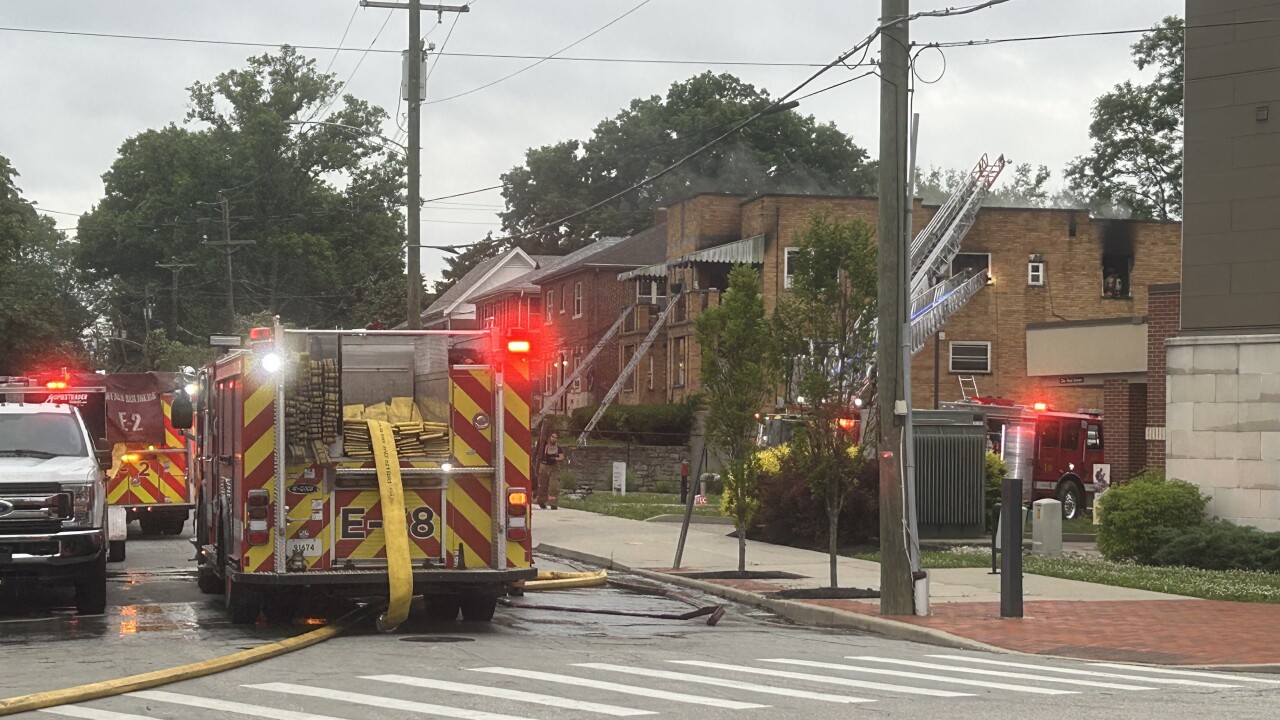 COLLEGE HILL APARTMENT FIRE 