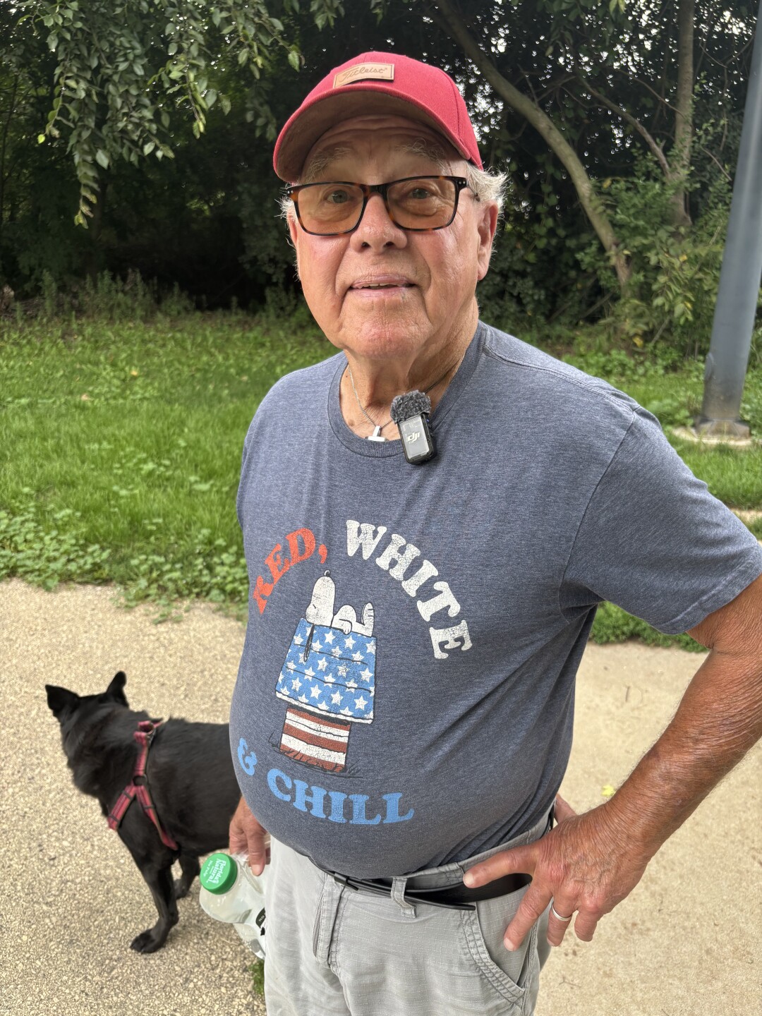 Richard Seramur is a dog owner in West Bend