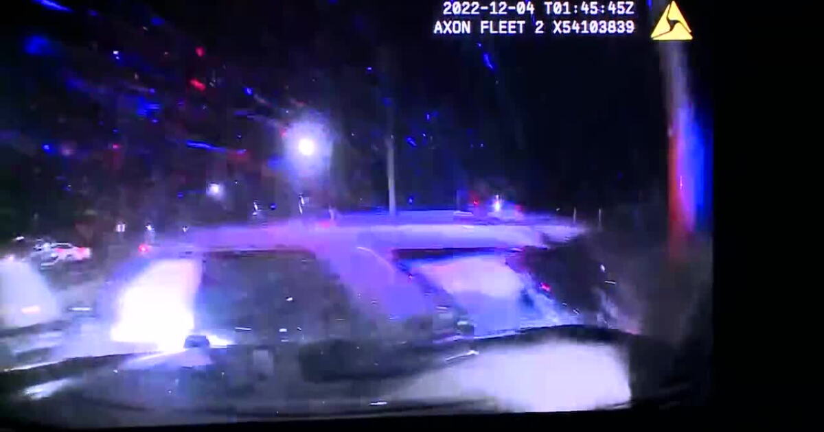 Video shows police chase, crash & arrest of armed robbery suspect in ...