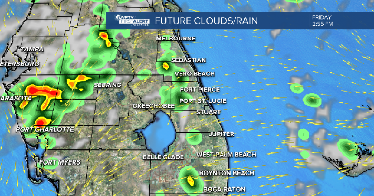 Increasing rain chances by the weekend