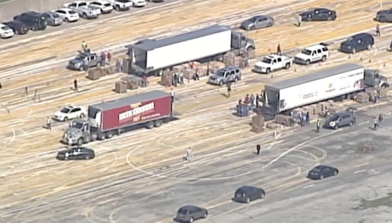 Harvesters feeds thousands of people in one day