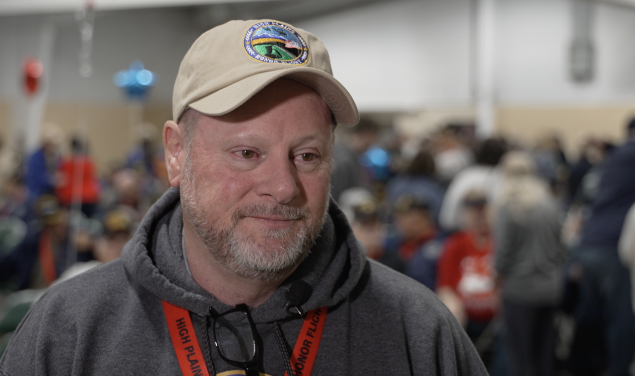 High Plains Honor Flight President Matt Voris