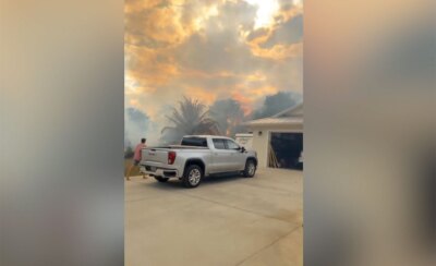 A fire occured in a Vero Beach neighborhood on Feb. 15, 2026.