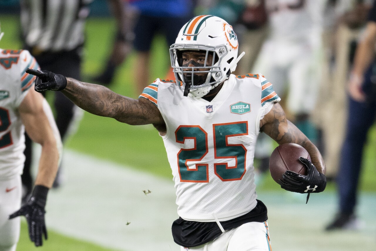 Miami Dolphins cornerback Xavien Howard led NFL in interceptions in 2020