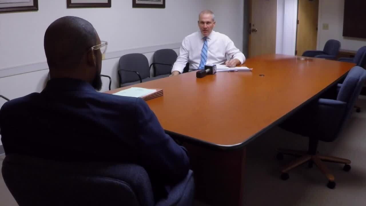 Michael Buczyner interviews James Green, director of Community Services Department for Palm Beach County
