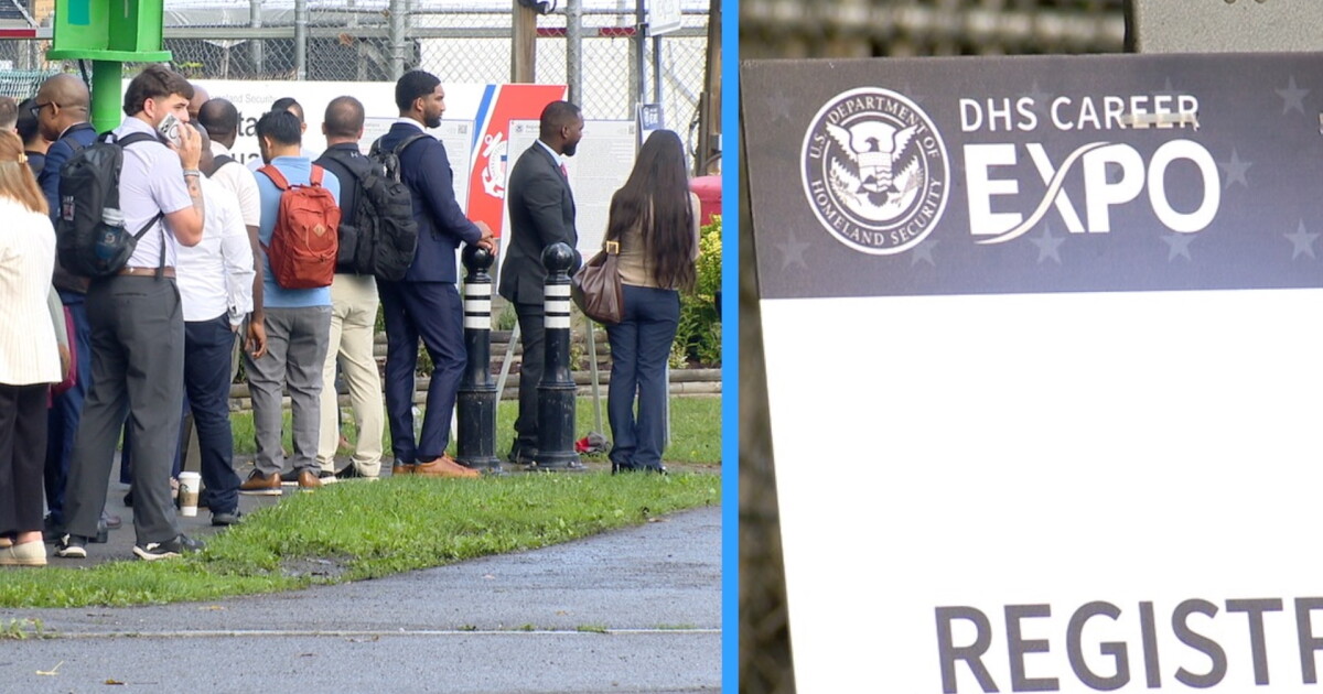 Homeland Security career fair draws thousands of job seekers after move to Coast Guard station