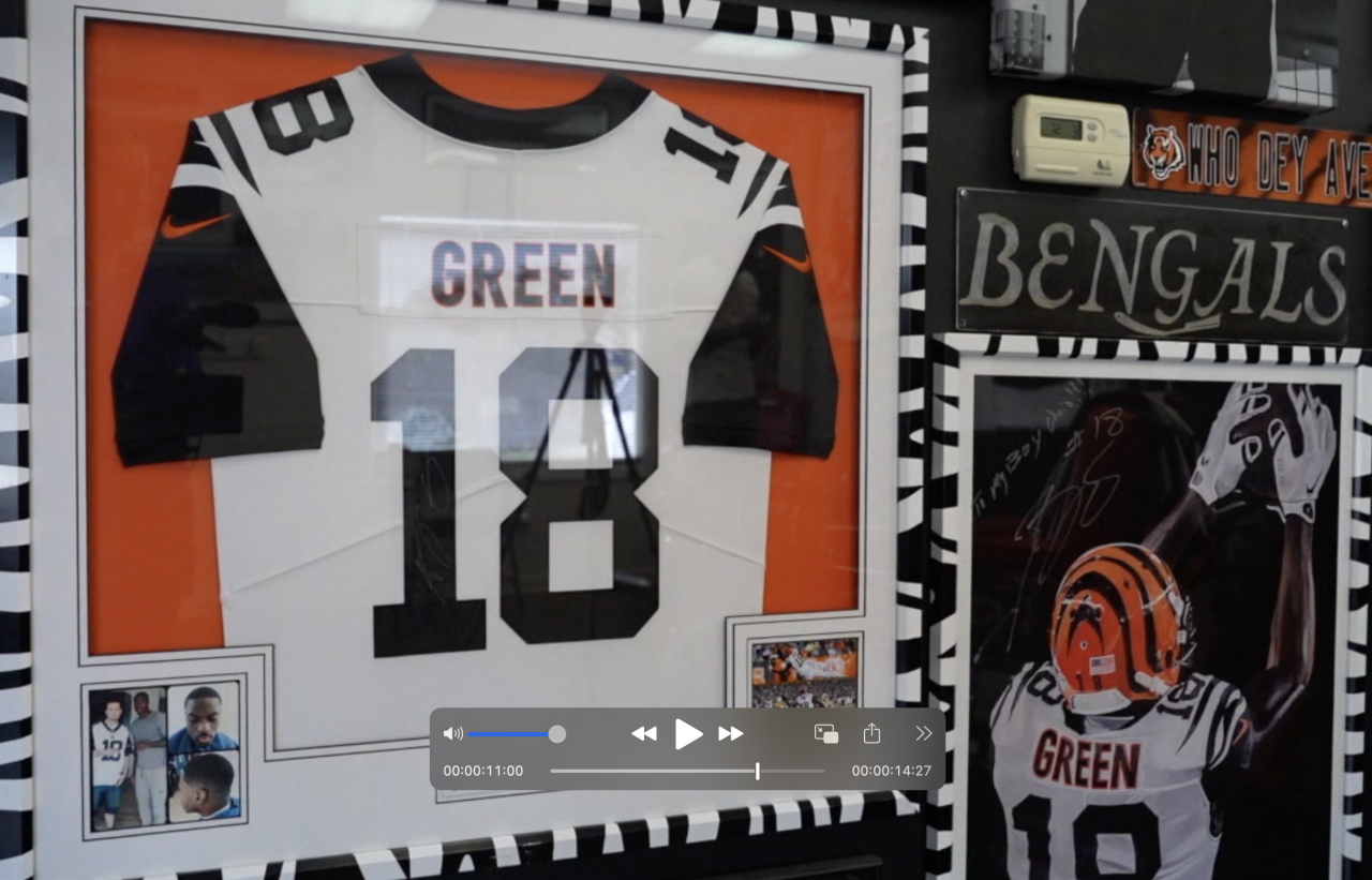 AJ Green Memorabilia