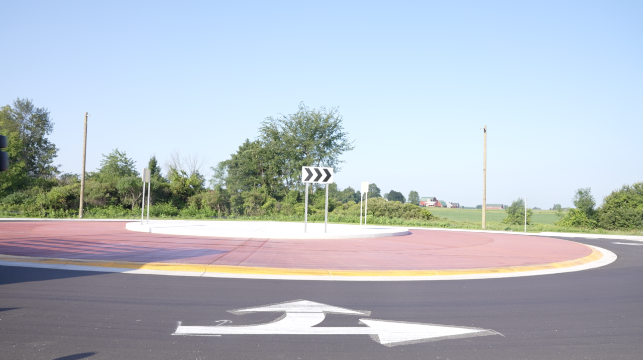 M-43 roundabout