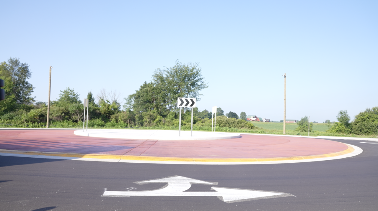 M-43 roundabout 