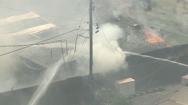 Tempe firefighters battle house fire near Hardy/Broadway