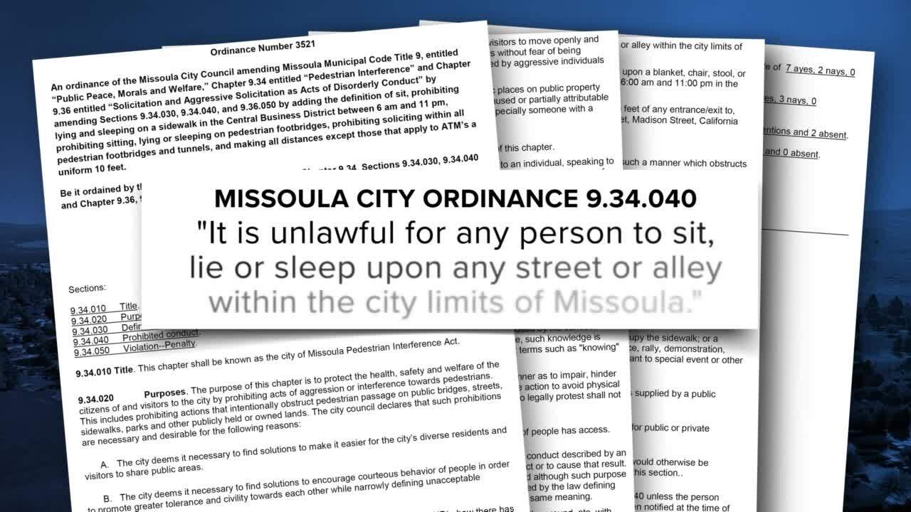 Missoula Illegal Camping