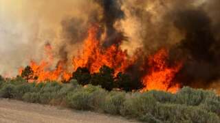 Wildfire in Rio Blanco County grows to 131 acres, County Road 76 remains closed to all traffic.jpg
