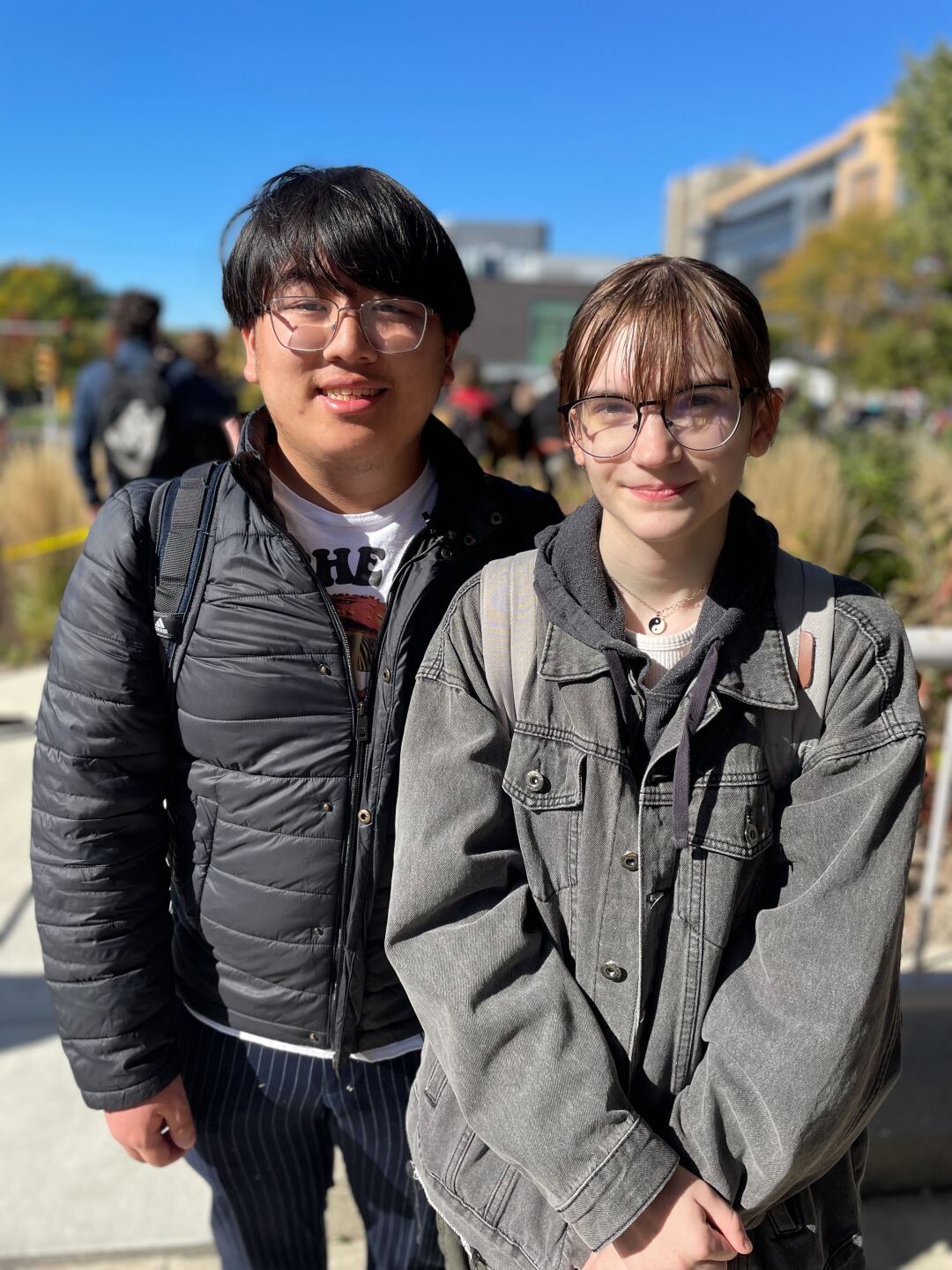 Nicholas Yang and Kate Albanese