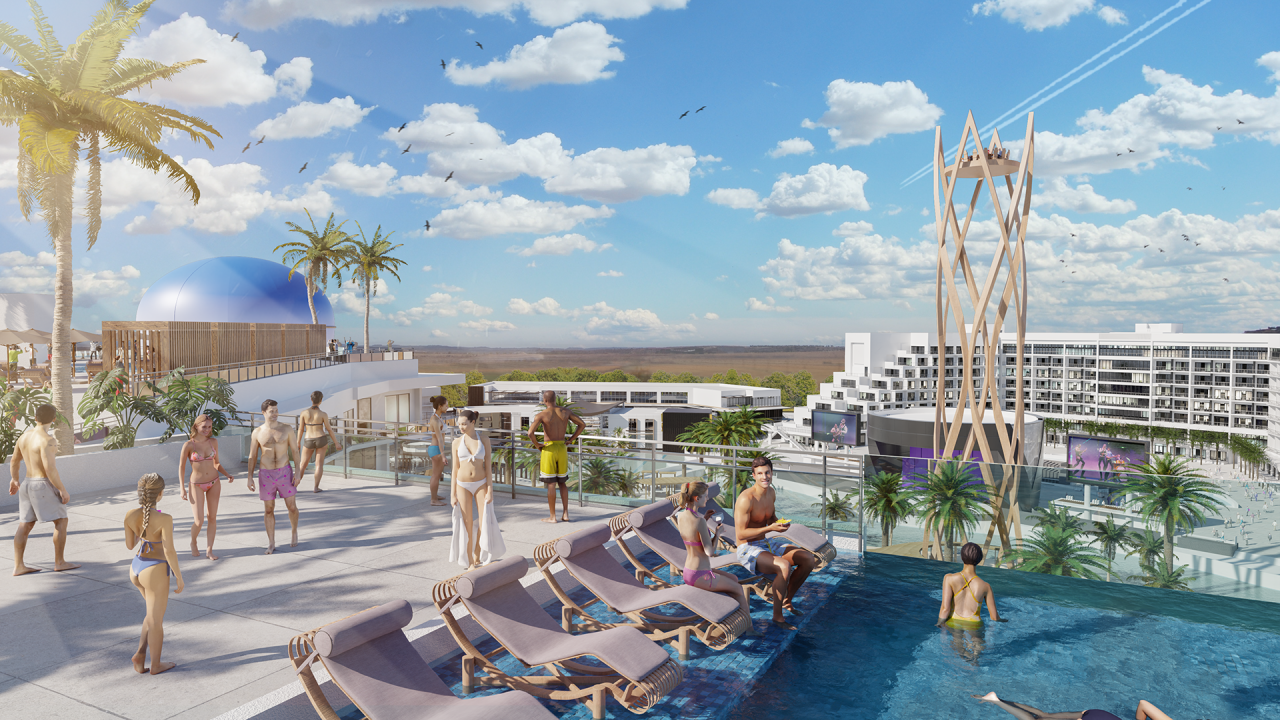 VAI Resort rendering of its 'Villas Rooftop.'