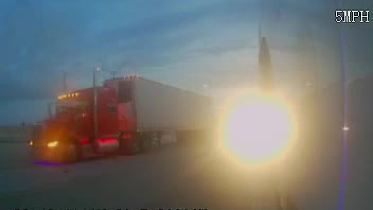 West Palm Beach fatal hit and run semi truck