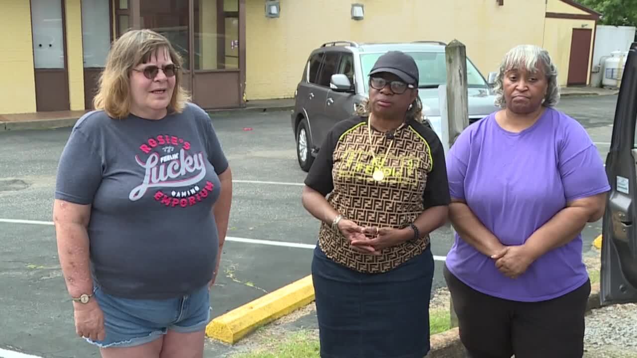 Sharon Neigel, Jackie Dickens and Felicia Morrow