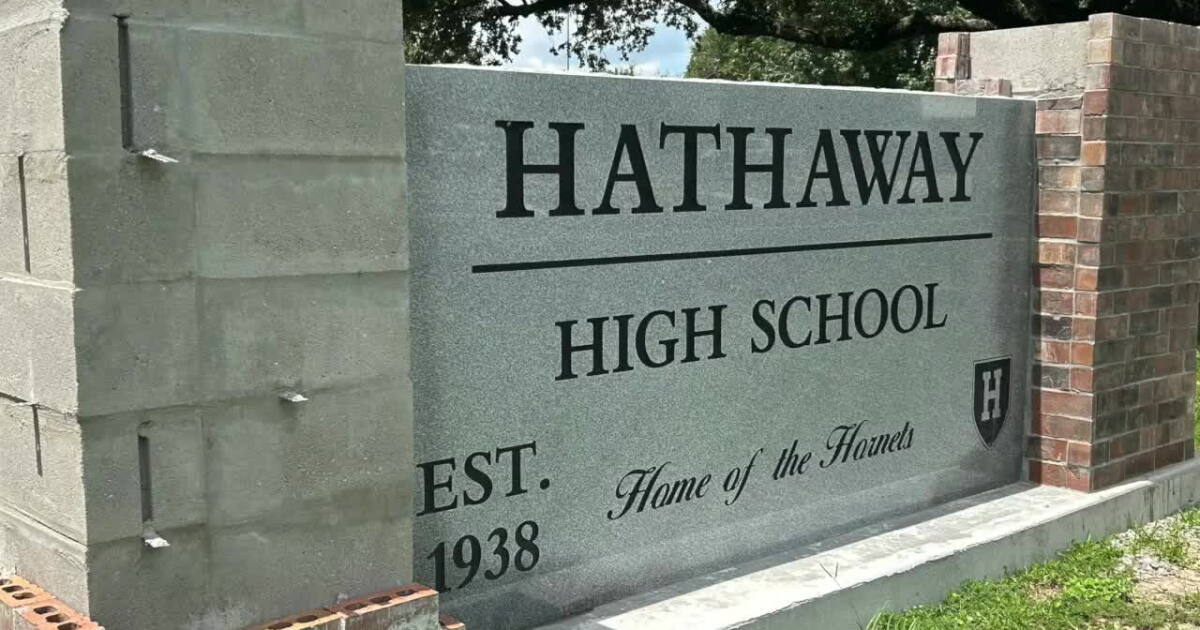 Improvements underway at Hathaway High School
