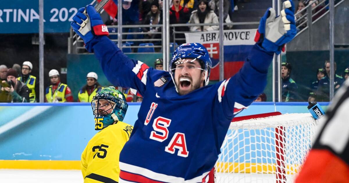 U.S. men's hockey throttles Slovakia; USA locks in gold medal match with Canada