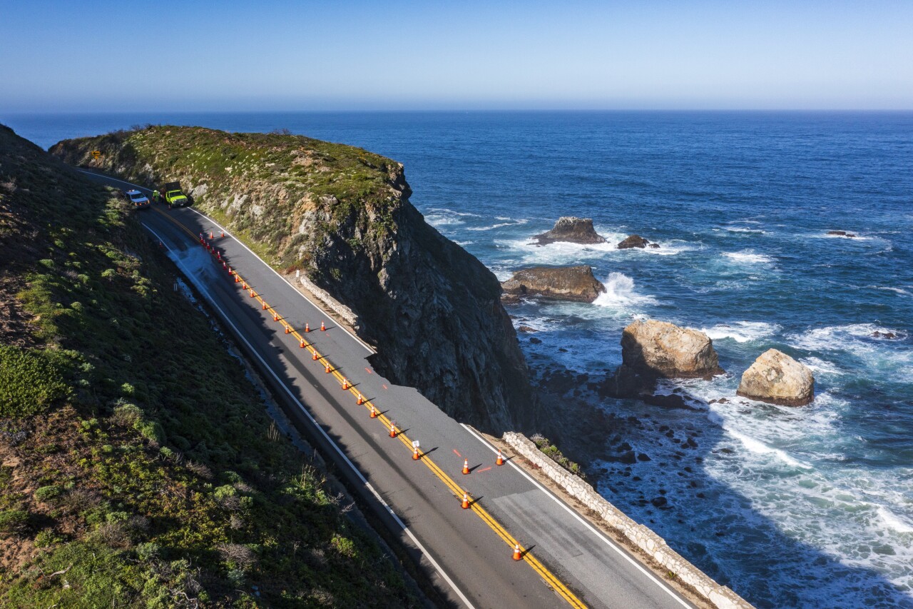 California Highway Collapse