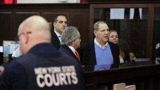 Harvey Weinstein in court