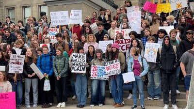 Boise students walkout 