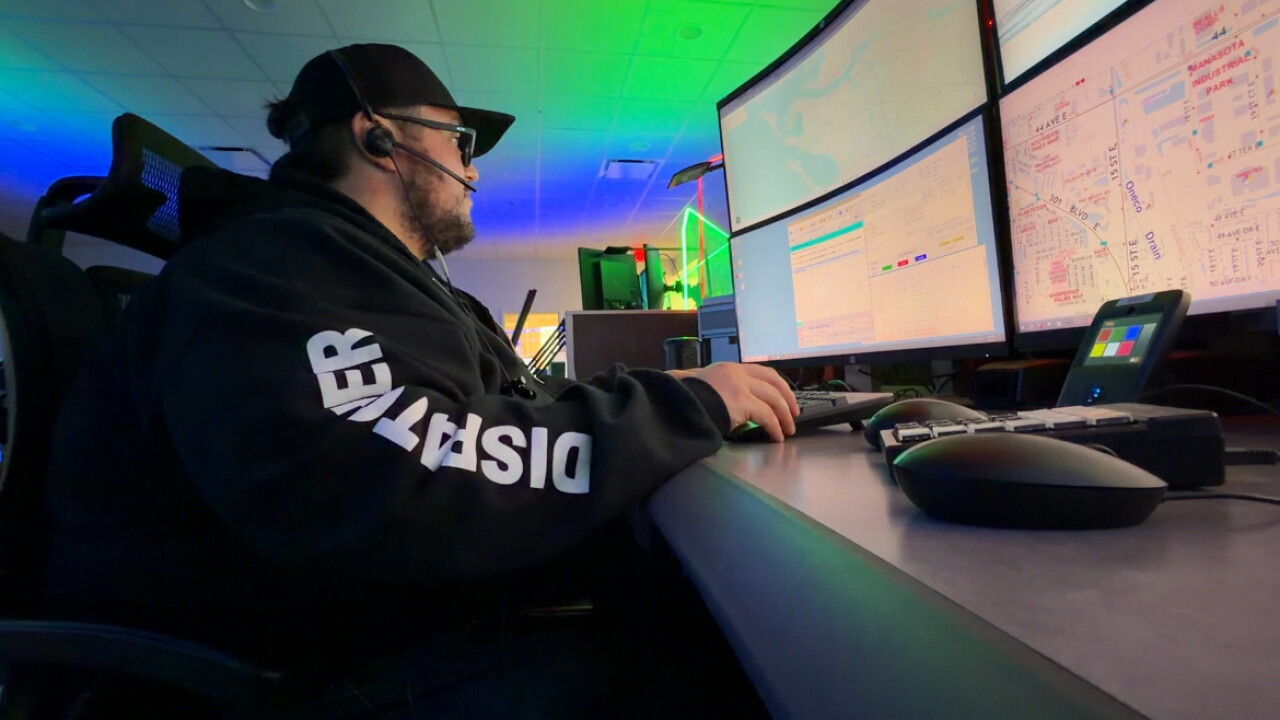 Alex Quintero at his desk