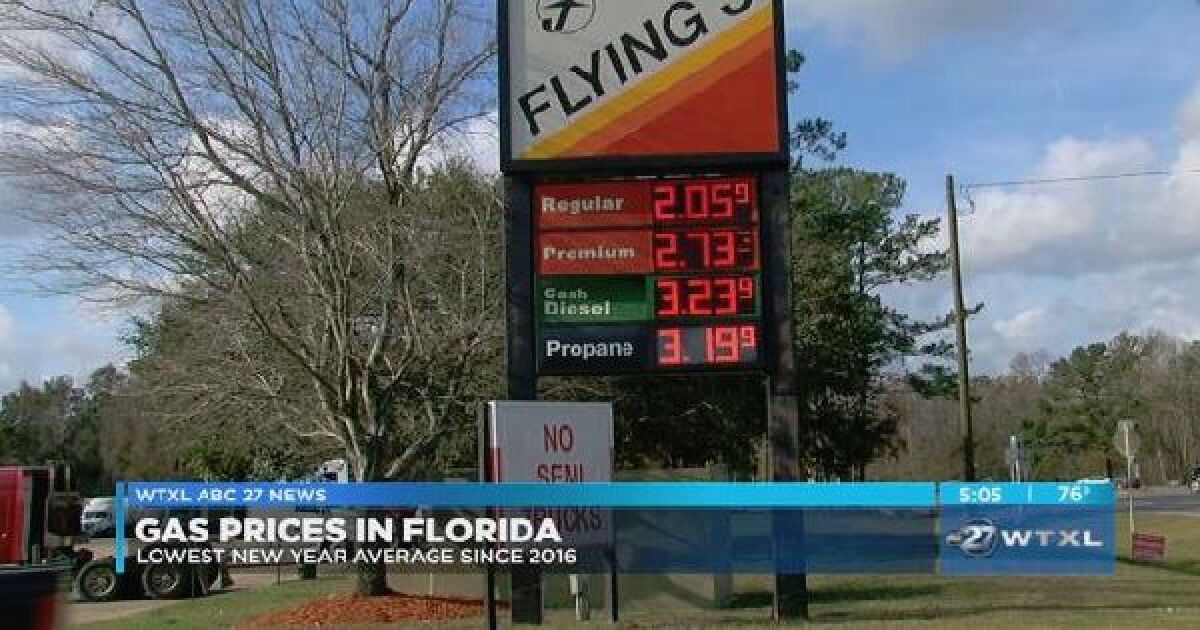 Gas Prices In Florida >> Gas Prices In Florida Are Lowest New Year Average Since 2016 Gas Prices In Florida >> Gas Prices In Florida Are Lowest New Year Average Since 2016