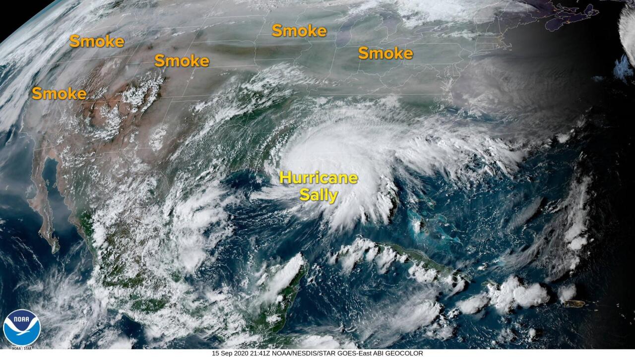 U.S. satellite image