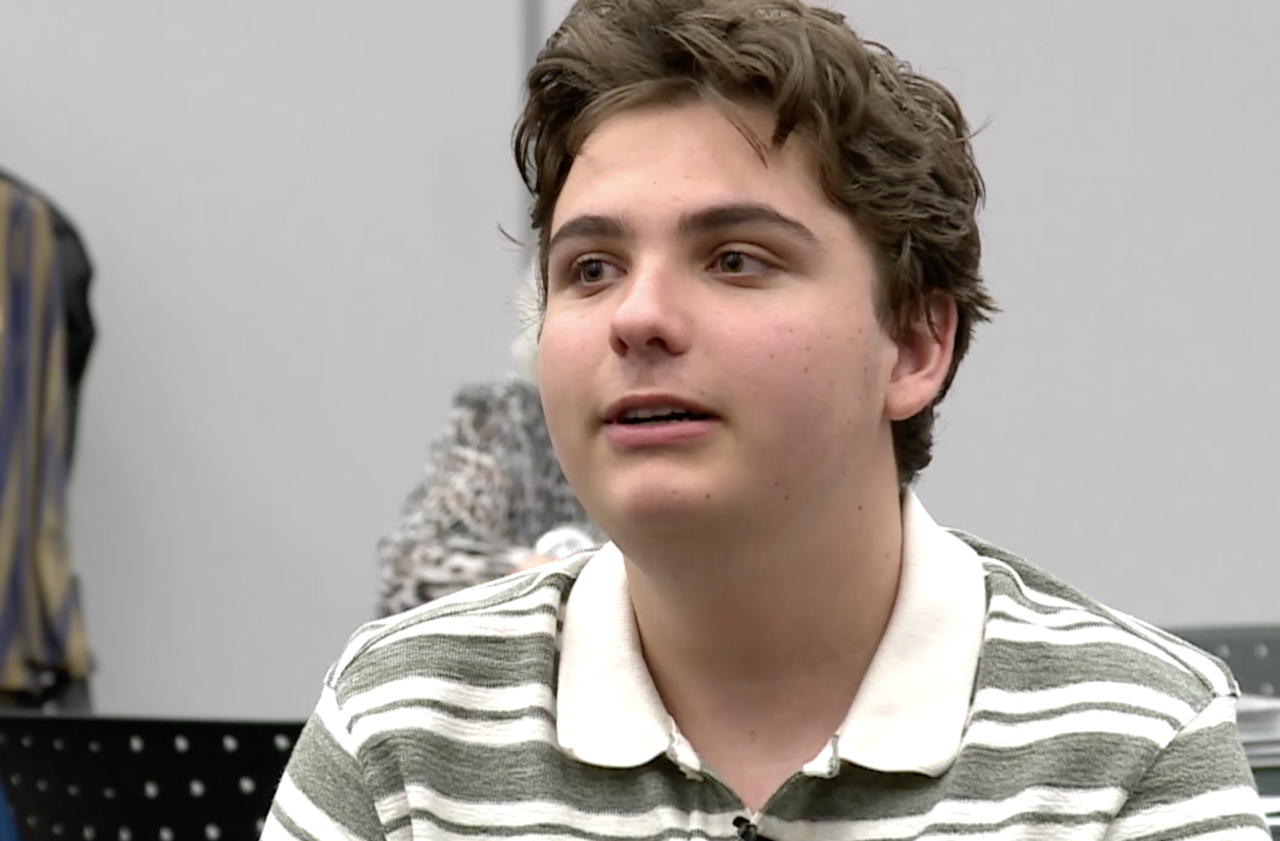 Park Vista High School student Ross Kantor Holocaust Education Week November 2023