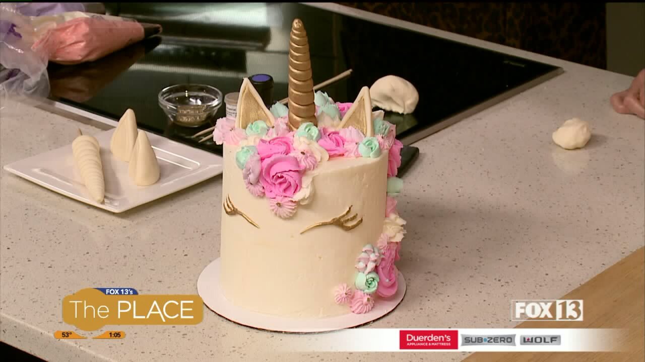 DIY Unicorn Cake