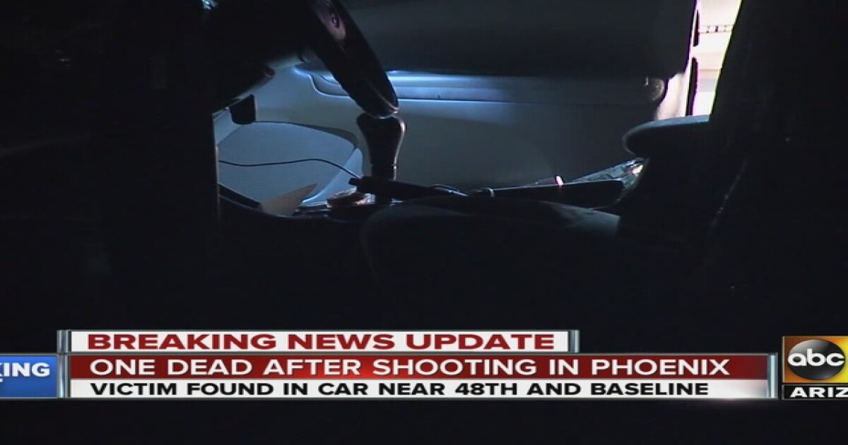 PD: Man shot, killed at Phoenix apartment