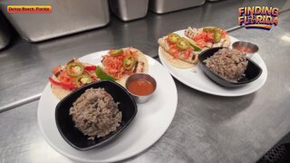 Entrees at Deck 84 restaurant in Delray Beach.