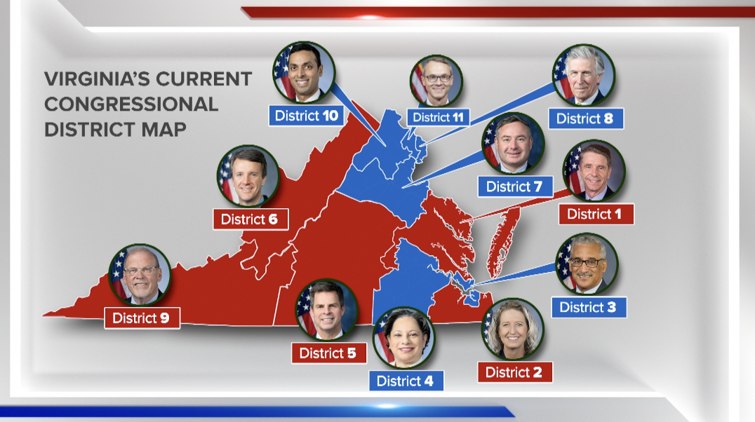 Democrats release congressional map that could change who represents Hampton Roads
