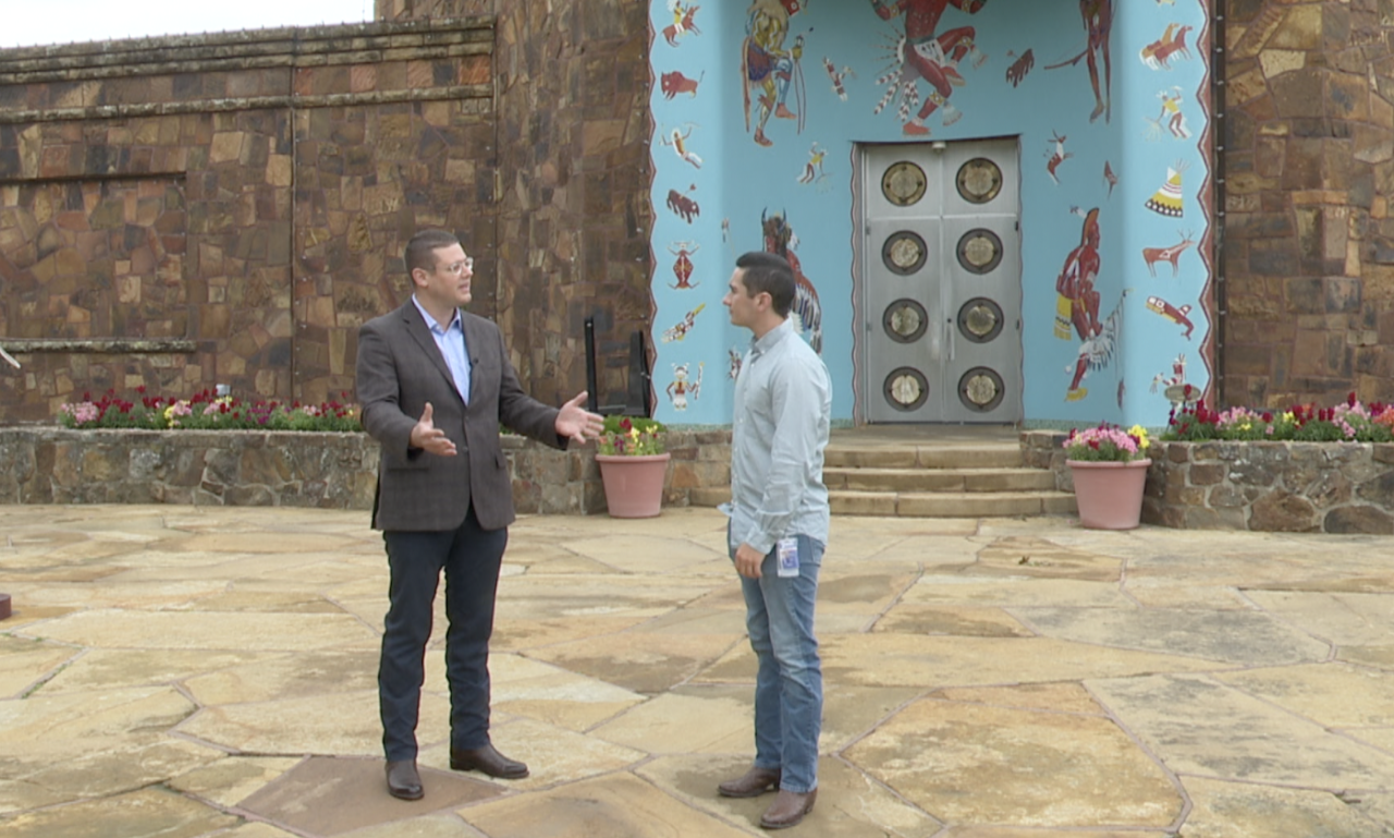 2 News reporter Samson Tamijani with Kevin Hoch.png