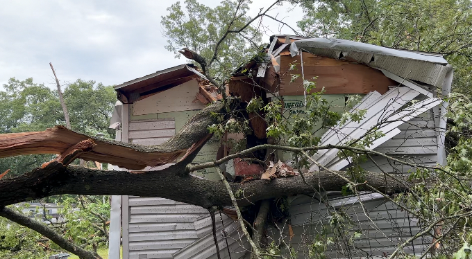 timberline estates storm damage