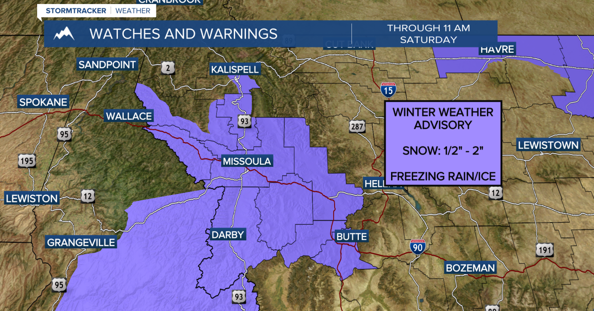 Light snow, rain or freezing rain Friday night