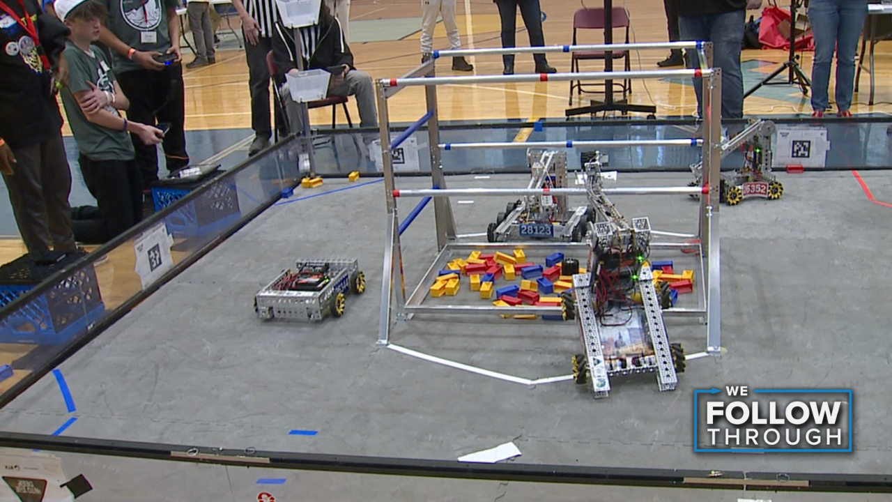Robotics Class Competition CMSD middle schoolers compete for state robotics competition