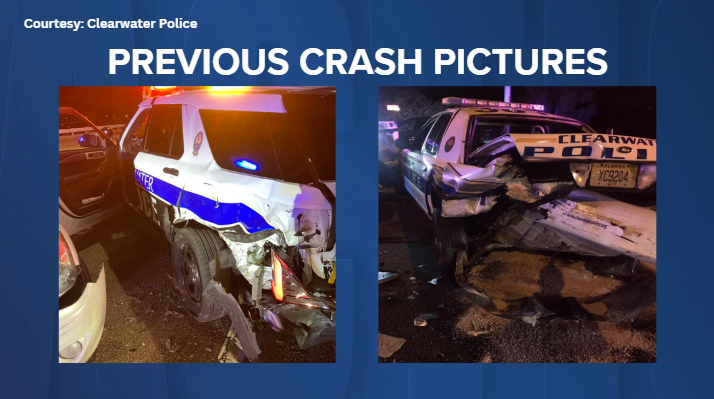 Previous crash pictures on the Courtney Campbell Causeway