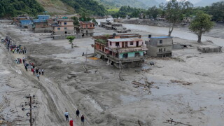 China Nepal Flash Floods