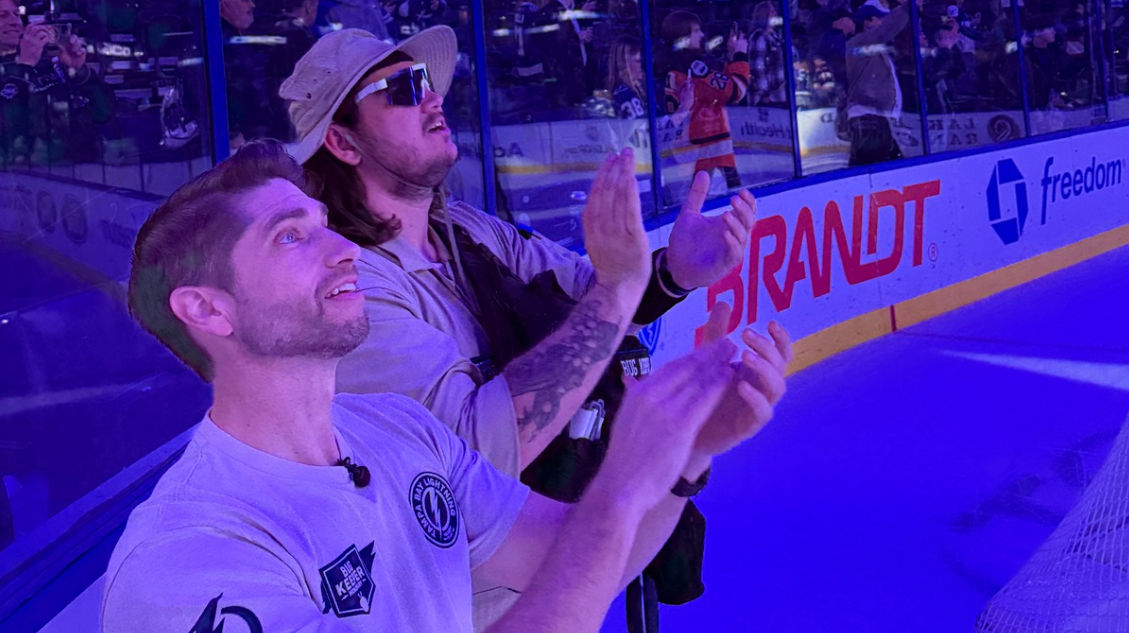 Jack O’Malley with Kyle Burger