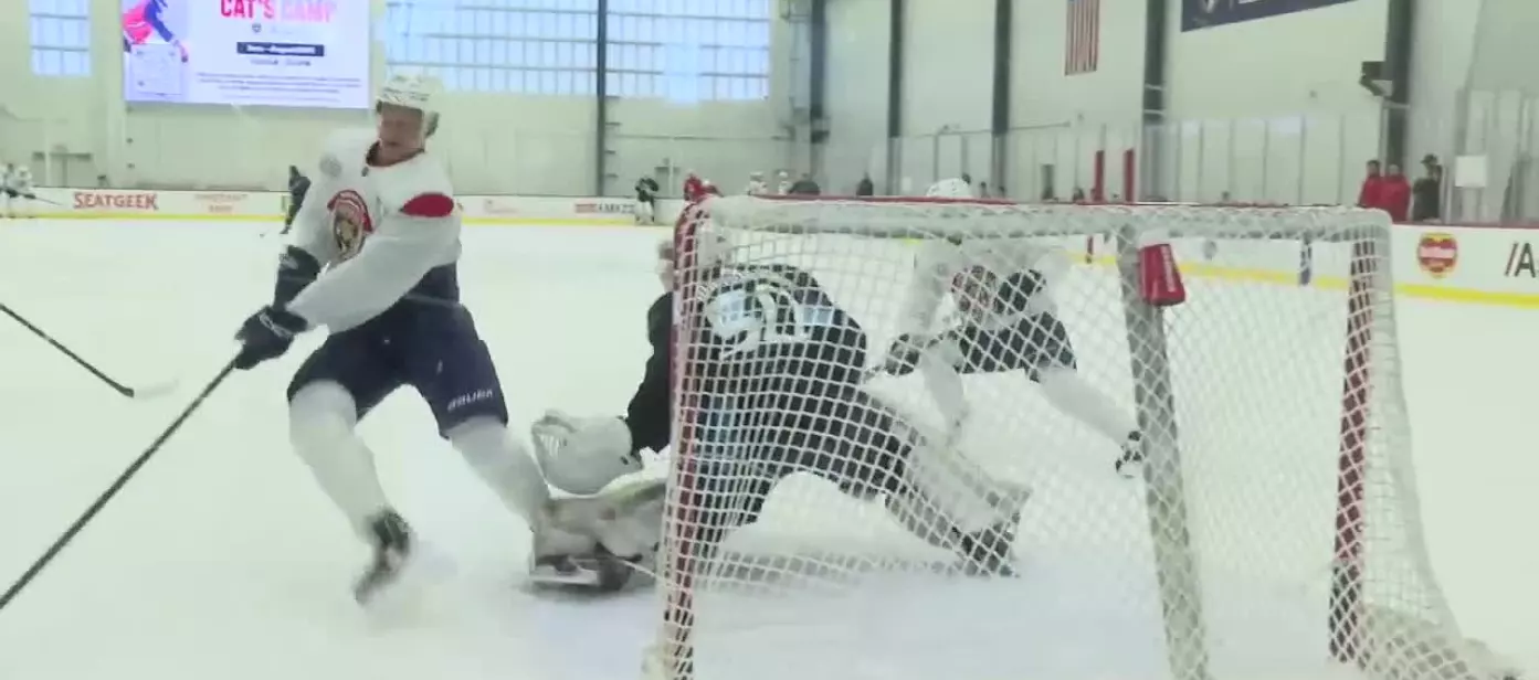 The Florida Panthers opened their developmental camp Monday with 24 NHL draft prospects at the Baptist Hill Training Iceplex.