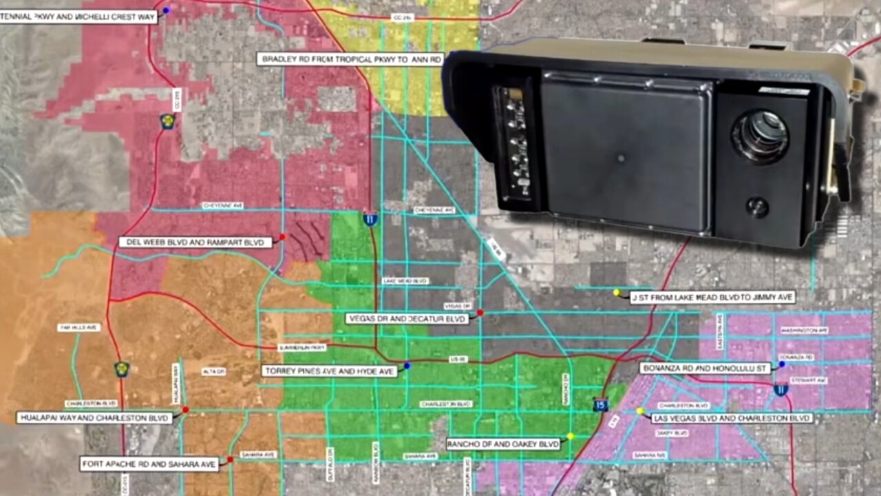 City of Las Vegas traffic camera pilot program