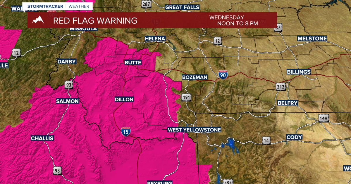 Hot, Dry, and Windy = High Fire Danger Wednesday and Thursday
