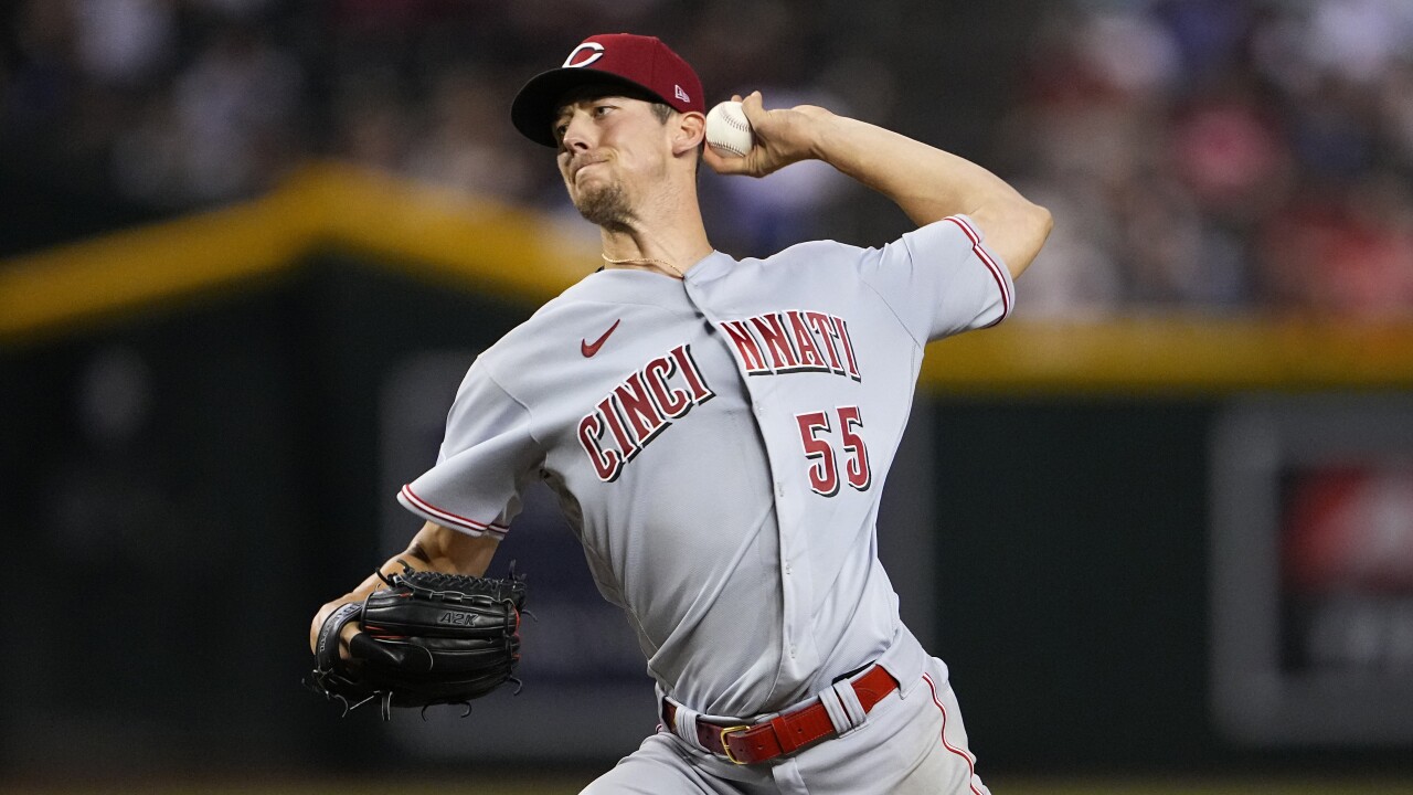 Brandon Williamson Reds Diamondbacks