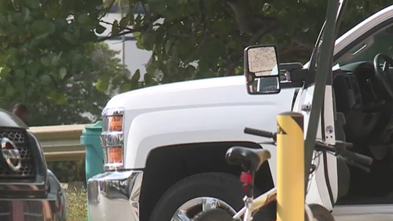Chevrolet 2500 pickup truck involved in road-rage shooting in Boynton Beach on Aug. 1, 2022