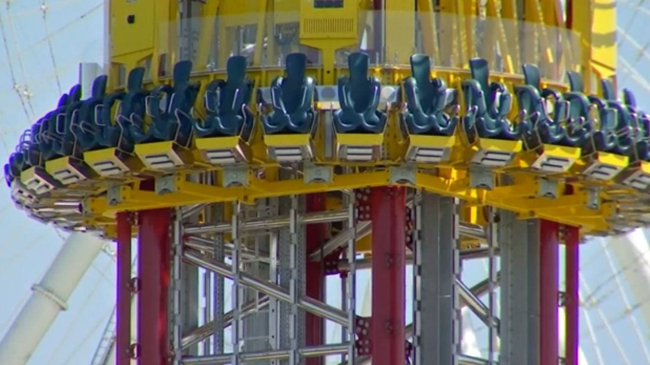 Teen appeared to fall out of Orlando ride halfway in plunge
