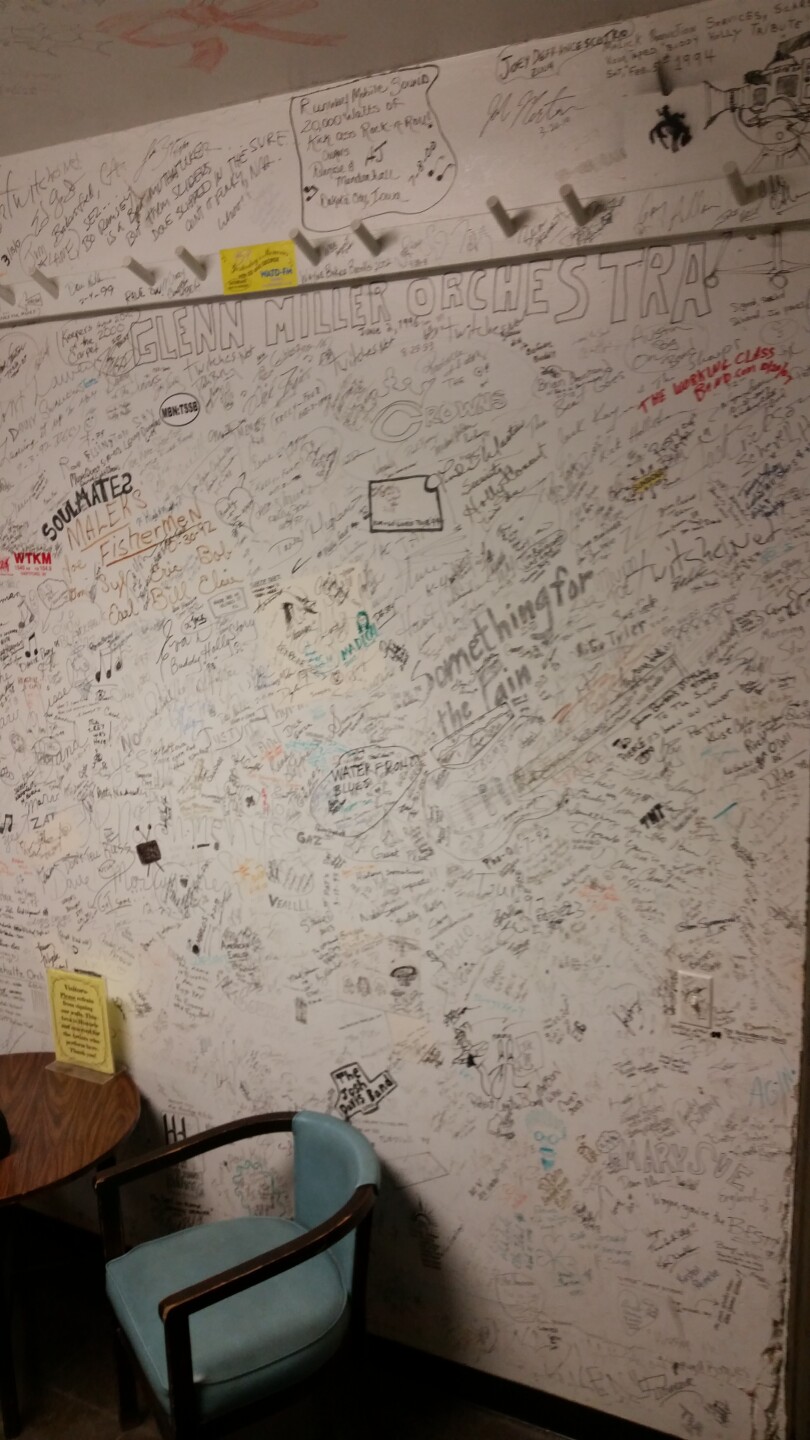 Autographs in the green room at the Surf Ballroom.jpg