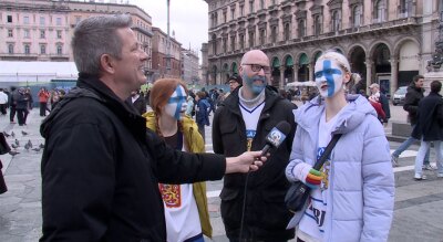 Team Finland fans 