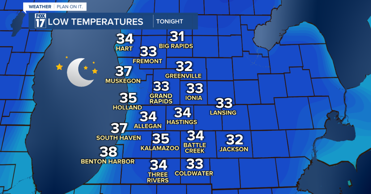 Overnight temps expected to dip near freezing, bringing widespread frost - Vimarsana News