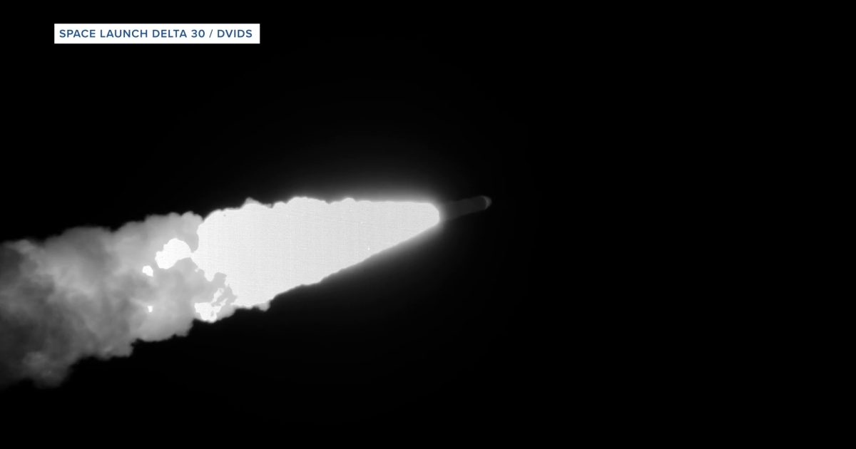 Air Force conducts test launch of intercontinental ballistic missile